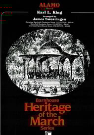 Alamo March Concert Band sheet music cover Thumbnail